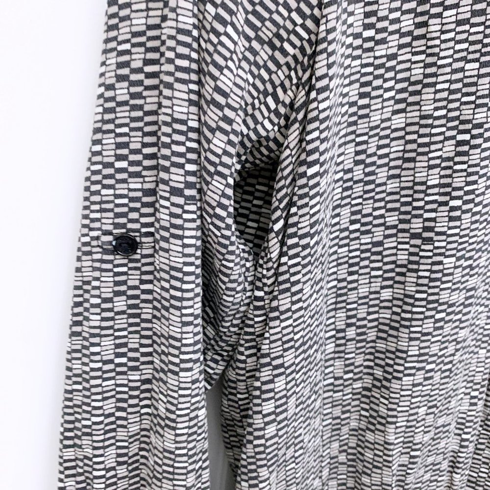 Vince Print Shirt Dress - Picture 7 of 12